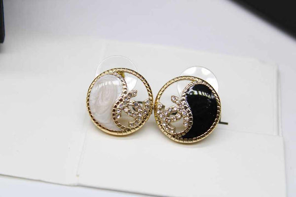 CH - CC Diamante Stud Earrings