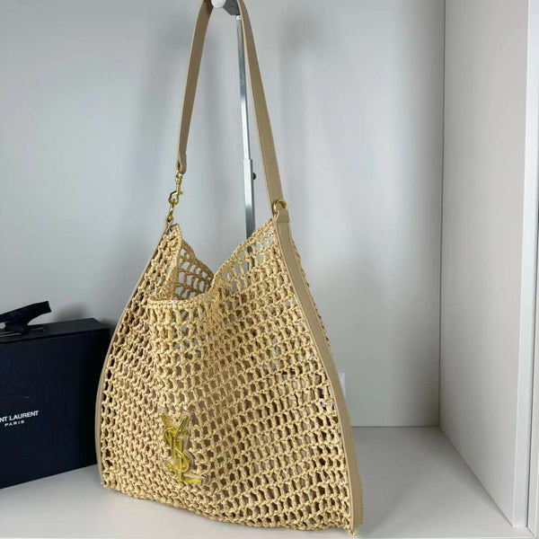 Woven Beach Bag By YSL