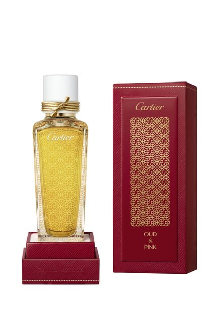 Les Heures Voyageuses Oud & Pink EDP By Cartier 75ML - Saadstore