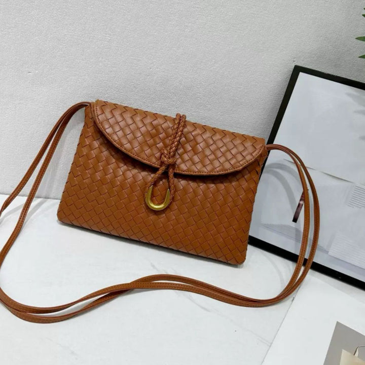 Andiamo Leather Bag By Bottega Veneta - Saadstore