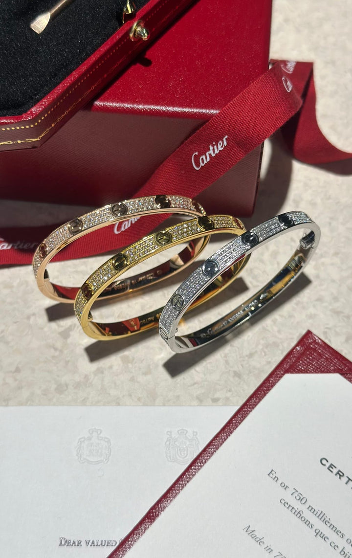 Love Bangle Bracelet By Cartier - Saadstore