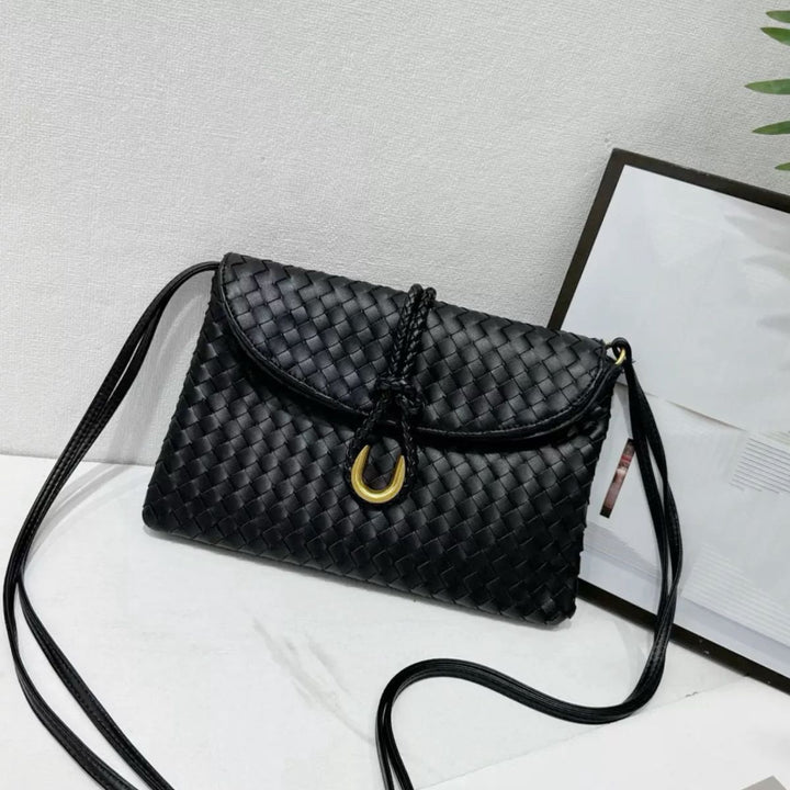 Andiamo Leather Bag By Bottega Veneta - Saadstore