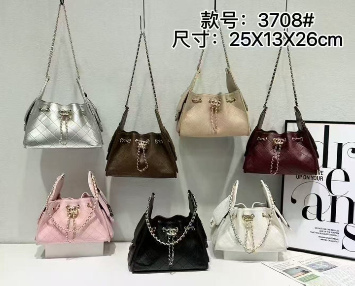 CH 25 Mini Leather Handbag 25cm - Saadstore