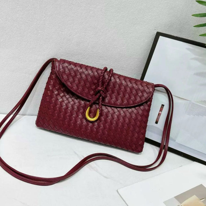 Andiamo Leather Bag By Bottega Veneta - Saadstore