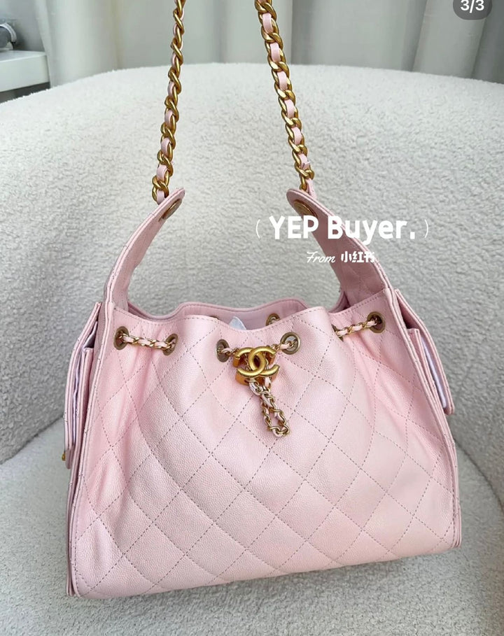 CH 25 Mini Leather Handbag 25cm - Saadstore