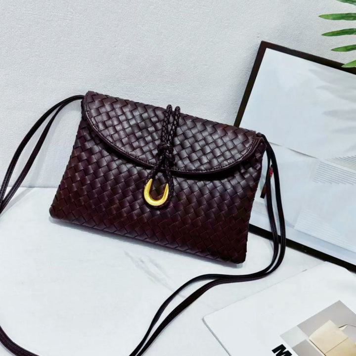 Andiamo Leather Bag By Bottega Veneta - Saadstore