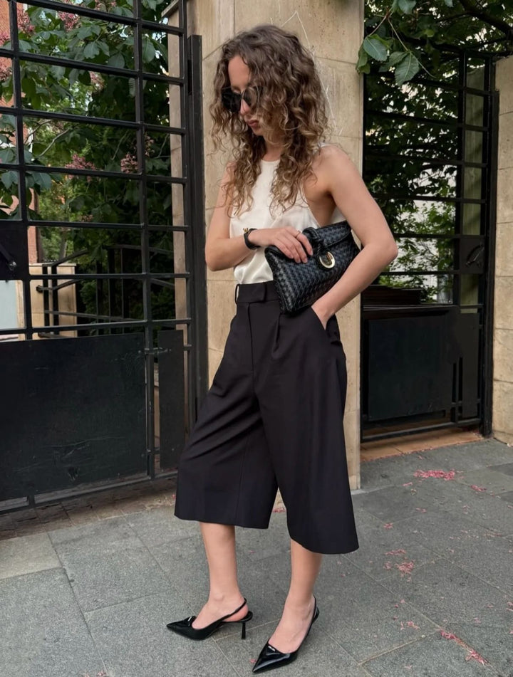 Andiamo Leather Bag By Bottega Veneta - Saadstore