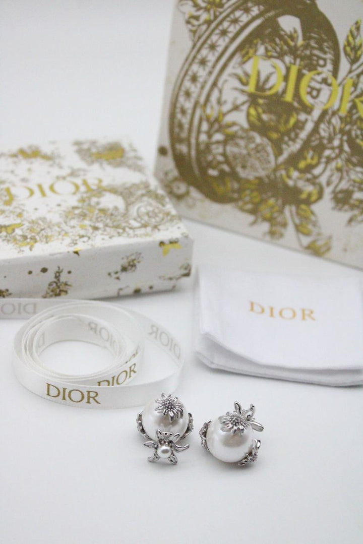 CD Pearl Earrings - Saadstore